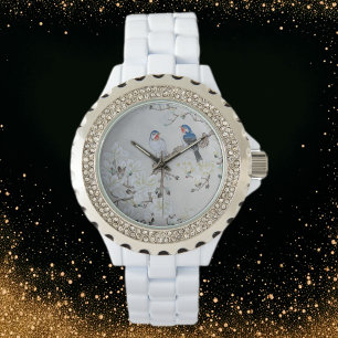 Montre Magnolia blanche