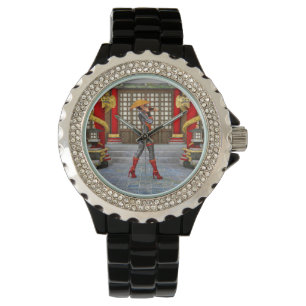 Montre Maiden, guerrier asiatique