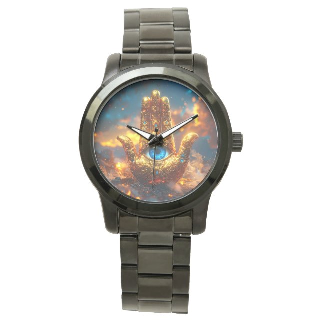 MONTRE MAIN DE HAMSA - ZEN BOUDDHISME (devant)