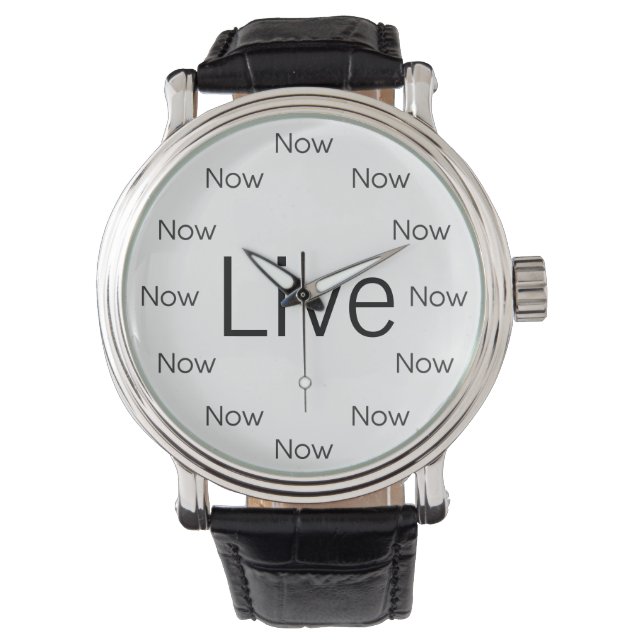 Montre Maintenant c'est Zen™ Live For Now (devant)