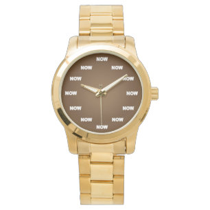 Montre "MAINTENANT" observez (le brun)