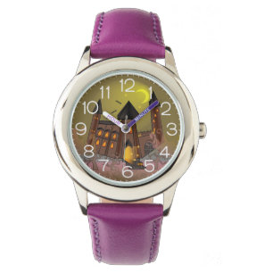 Montre Maison de sorcière Halloween effrayante et château