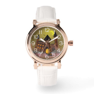 Montre Maison de sorcière Halloween effrayante et château