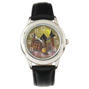 Montre Maison de sorcière Halloween effrayante et château