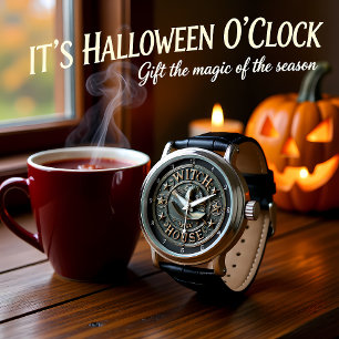 Montre Maison de sorcières Halloween Éffrayant