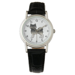 Montre Malamute d'Alaska agouti Chien de dessin animé mig