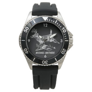 Montre Mâle de Whitetail avec le grand support