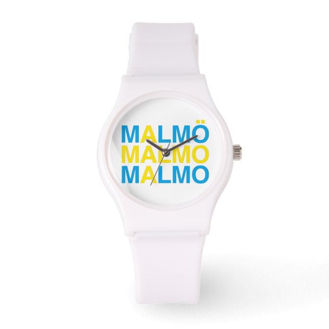 Montre MALMO Swedish Flag (Recto)