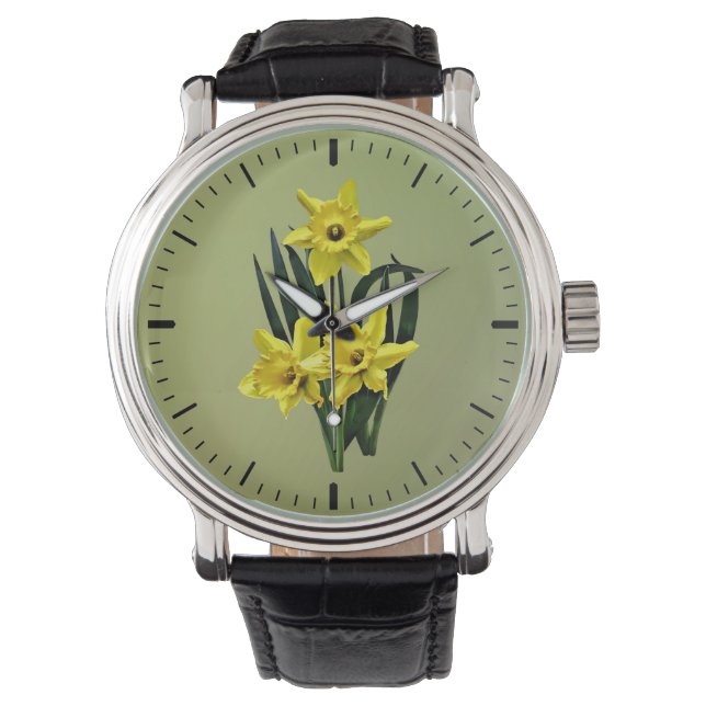 Montre Maman Jonquille et les Jumeaux (devant)