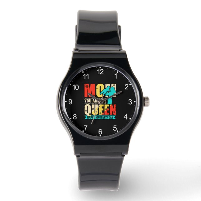 Montre Maman Tu Es La Reine (Recto)