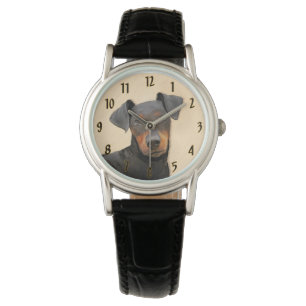 Montre Manchester Terrier Peinture Art animal original