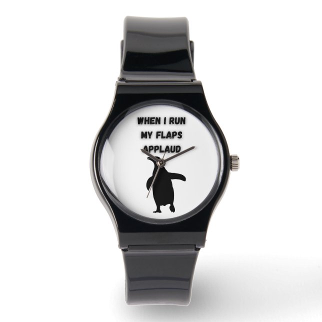 Montre manchot applaudit de manière inappropriée et embar (Recto)