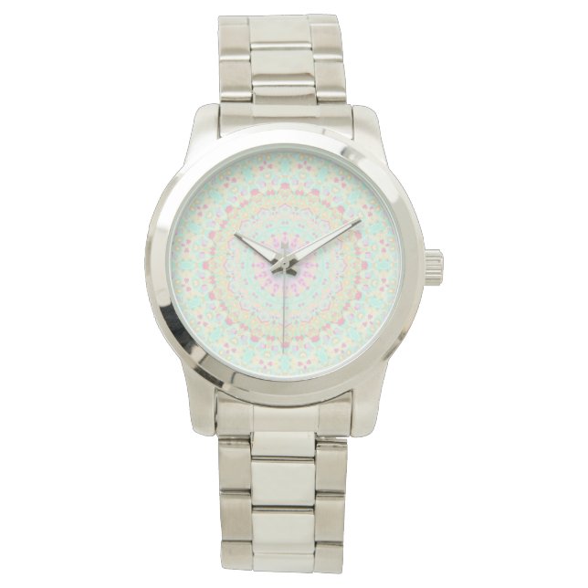 Montre Mandala Coloré   (devant)