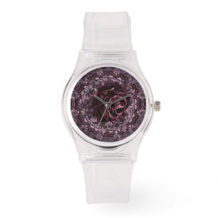 Montre Mandala de rose