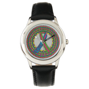 Montre Mandala pour la conscience métastatique de cancer