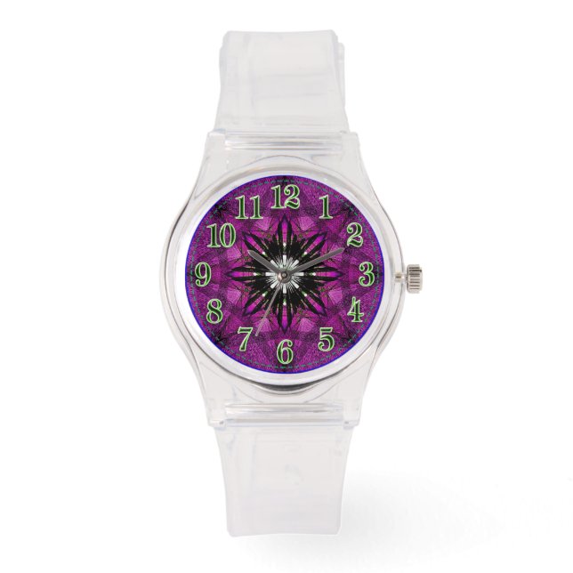 Montre Mandela (8b) eWatch Wristwatch (Recto)