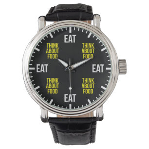 Montre Mangez et pensez à la nourriture - nouveauté dr
