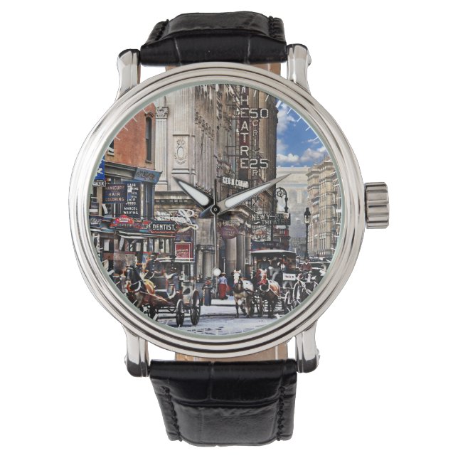 Montre Manhattan NY – Long Acre Square New York c1905 (devant)