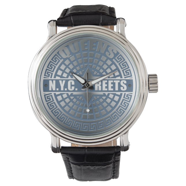 Montre Manhole Covers Queens (devant)
