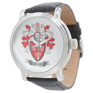 Montre Manteau de crête de famille de Ross des bras