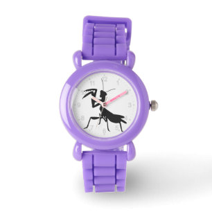 Montre Mantis en silhouette - Choisir la couleur arrière