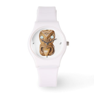 Montre Maori Tiki face à Thunder_Cove