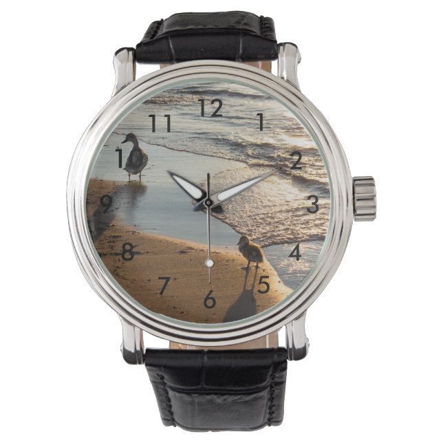 Montre Marche du coucher de soleil avec maman (devant)