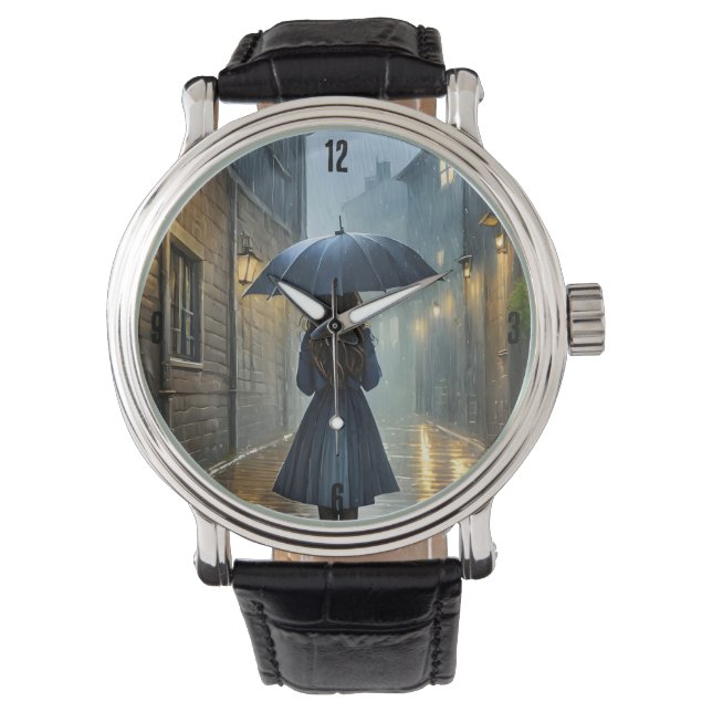 Montre Marcher sous la pluie (devant)