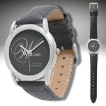 Montre Mariage Groomsman Cadeau Moderne Monogramme Cool S<br><div class="desc">Mariage Groomsman Groomsmen Cadeau Moderne Monogramme Cool Montre de sport. Groomsman vintage monogramme initial nom et date classique montre cool. Cliquez sur personnaliser ce modèle pour le customiser rapidement et facilement. Garantie de remboursement de 30 jours. Navires dans le monde entier rapidement. Mariage Groomsman Cadeau Monogramme moderne Cool Sports Watch....</div>