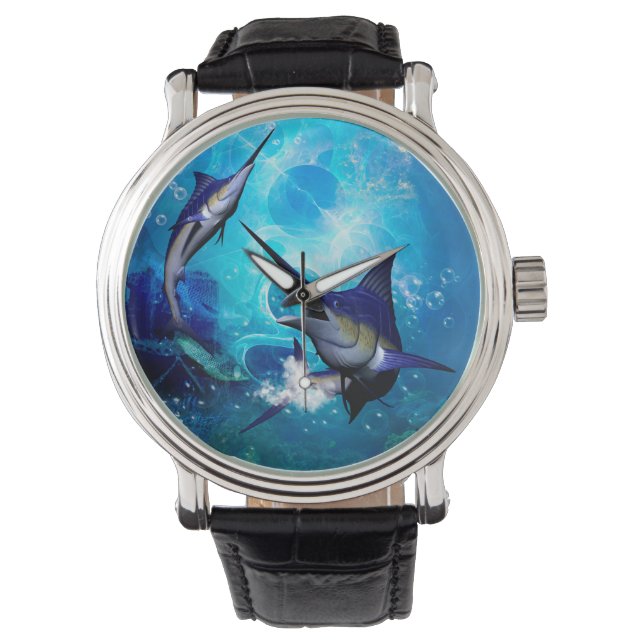 Montre Marlin avec bulles (devant)