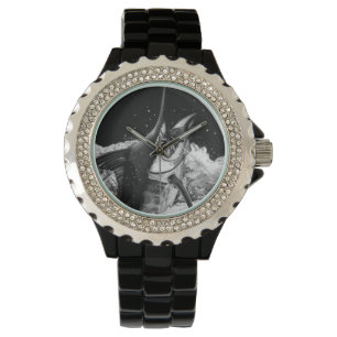 Montre Marlin noir et blanc
