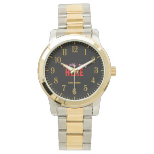 MONTRE MARQUE VÉRIFIÉE EN ARGENT MODERNE ET STYLISÉ