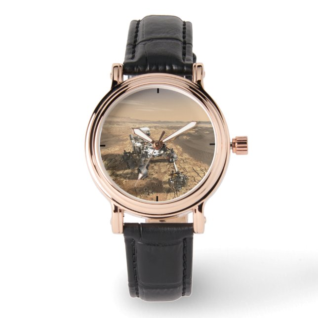 Montre Mars 2020 Rover Sur La Surface De Mars. (Recto)