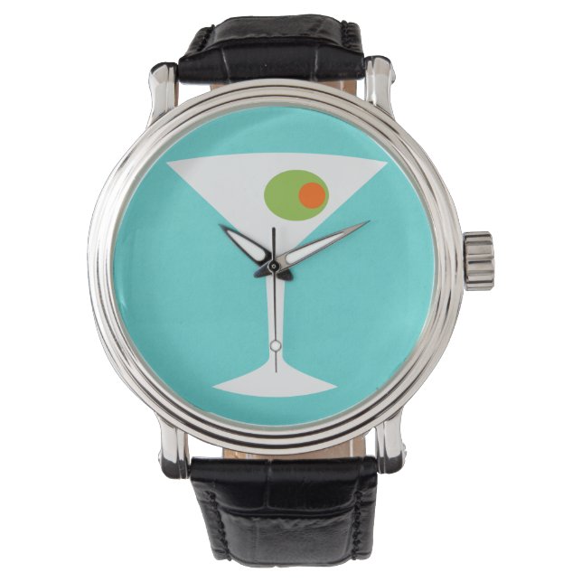 Montre Martini Movie Classique (turquoise) (devant)