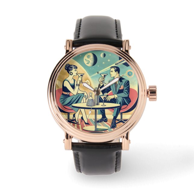 Montre Martini Space Travel Affiches de l'équipage de con (Recto)