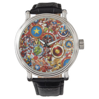 Montre "Marvel Universe : Assemblé en toute transparence"