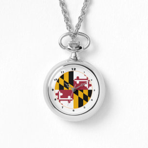 Montre Maryland Flag & Maryland mode USA / Design watch