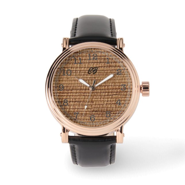 Montre masculine "Abstraite" (Recto)