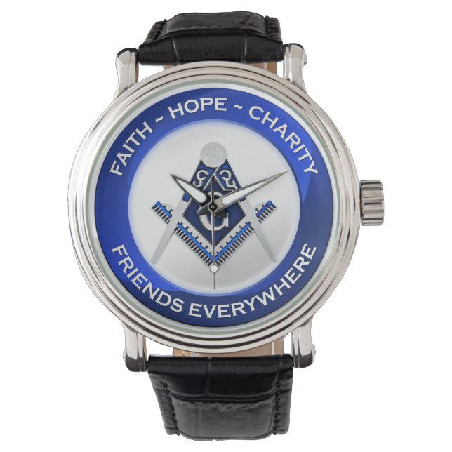 Montre Masonic Wall Clock (devant)
