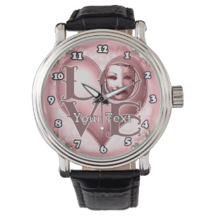 Montre Masque d'acteur LOVE