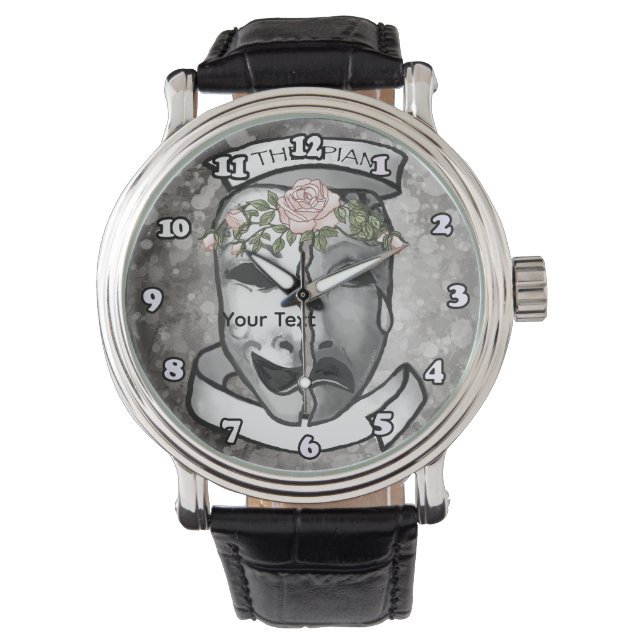 Montre Masques de demi-acteur (devant)