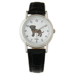 Montre Mastiff Anglais Bringé Chien de Dessin Animé Migno