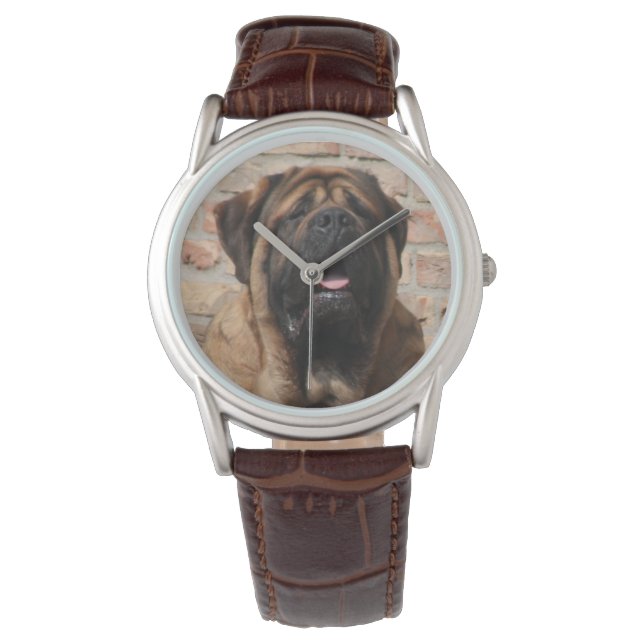 Montre Mastiff dogue anglais fête des pères (devant)