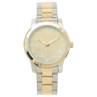 Montre Math Equation Watch For Mathematics Geeks - Or
