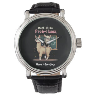 Montre Math Is No Prob-llama Fun & Cute Math Inspiration