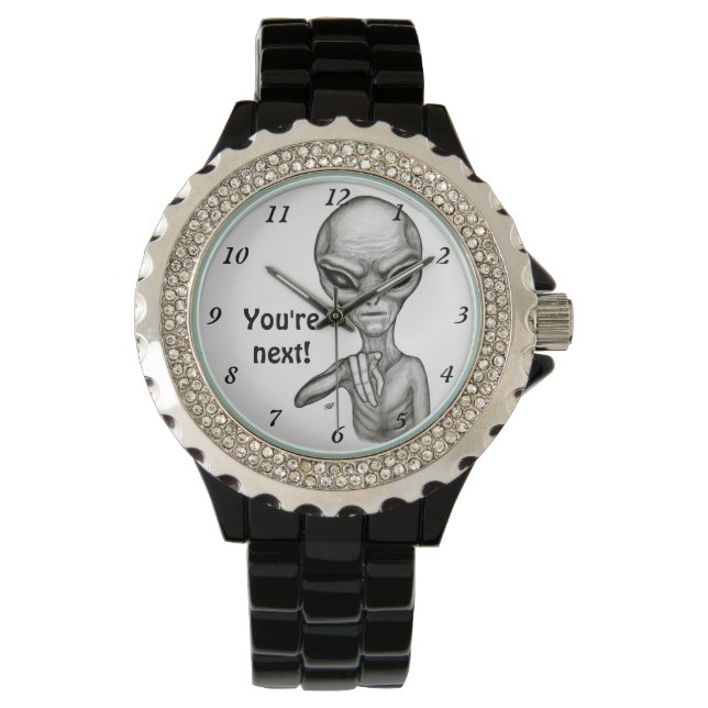 Montre Mauvais Alien, Tu es le prochain ! (devant)