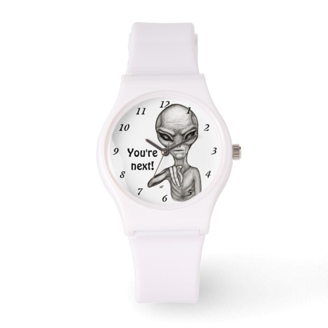 Montre Mauvais Alien, Tu es le prochain ! (Recto)