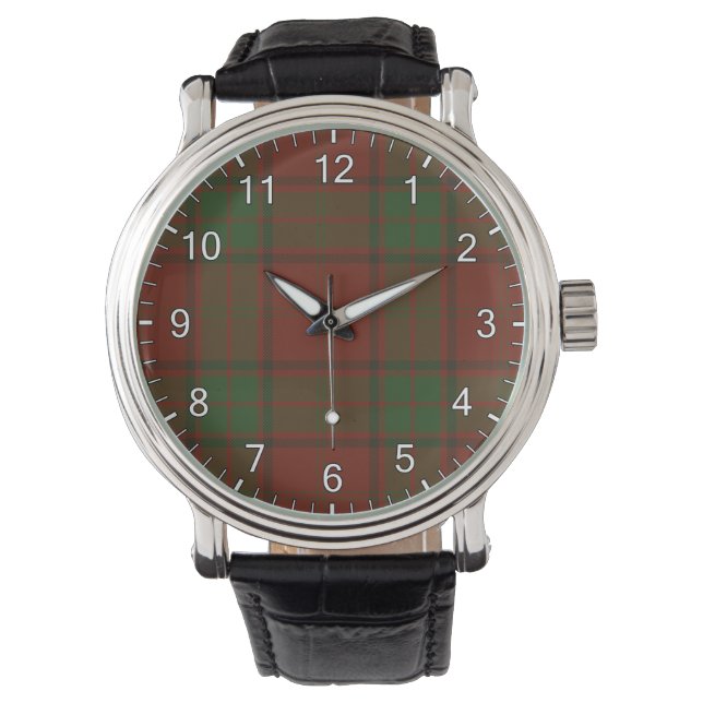 Montre Maxwell Clan Tartan (devant)
