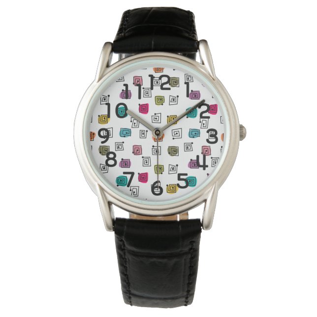 Montre Mazages colorés (devant)
