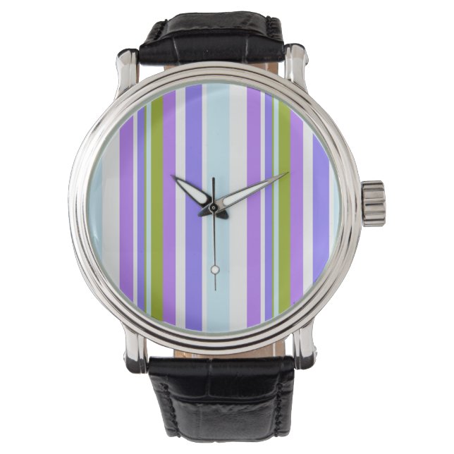 Montre MAZIPOODLES Rayures Spaghetti 14 (devant)